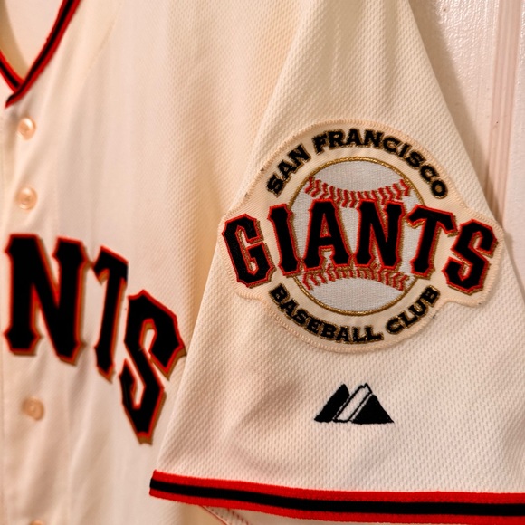 Majestic SF GIANTS CHAMPIONSHIP JERSEY size  NWOT - Picture 3 of 5